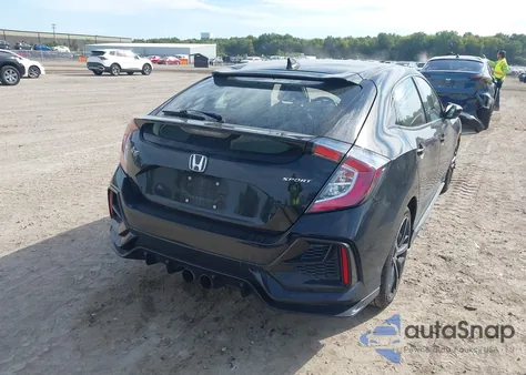 2021 Honda Civic Sport из США, поврежденный, VIN SHHFK7H48MU220707